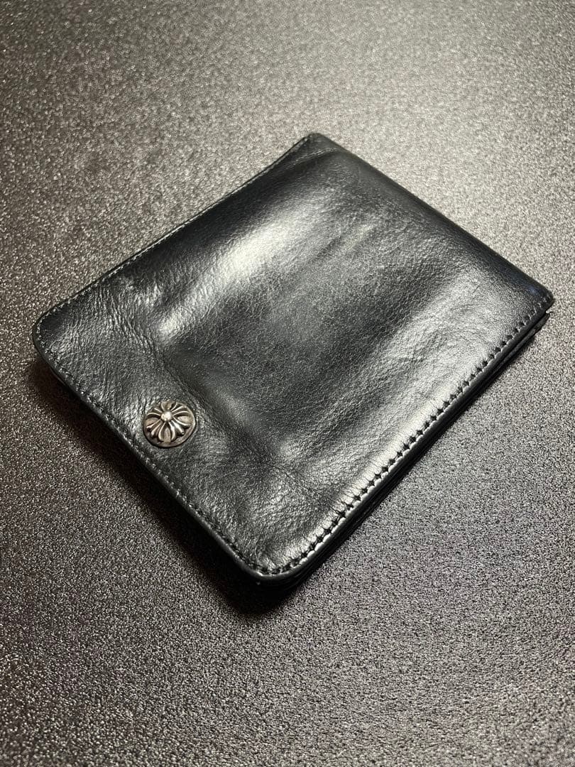 CHROME HEARTS クロムハーツ ワンスナップ ウォレット レザー