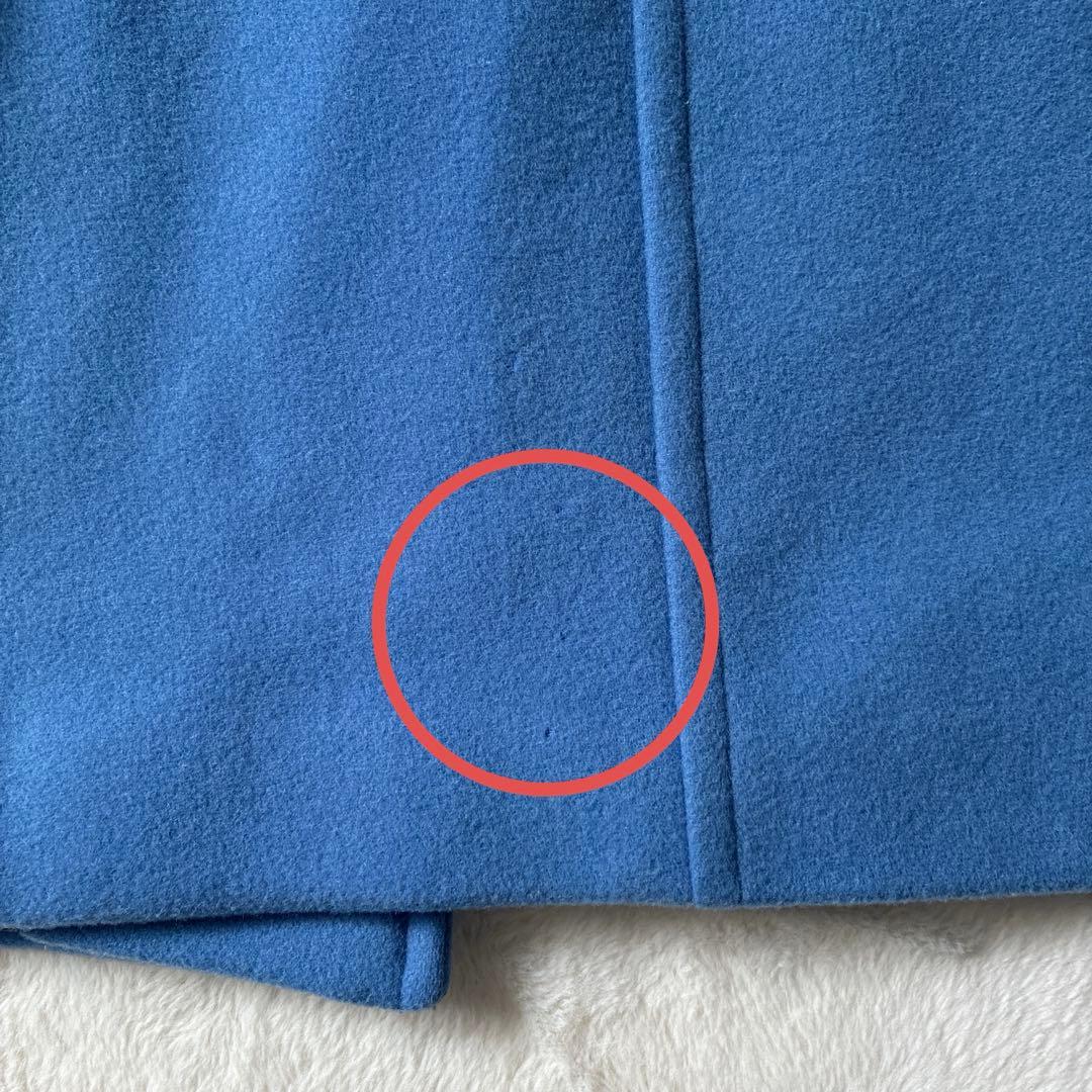 グリーンレーベルリラクシング ダッフルコート ブルー 38 M相当