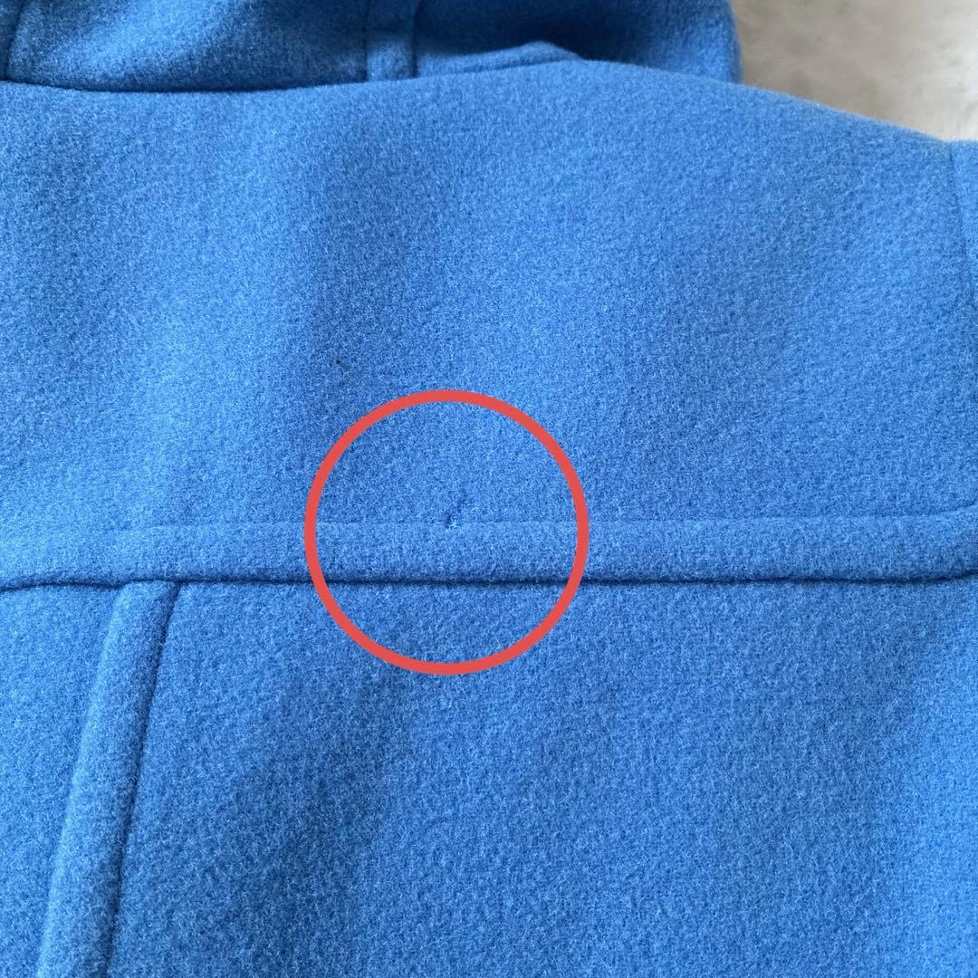 グリーンレーベルリラクシング ダッフルコート ブルー 38 M相当