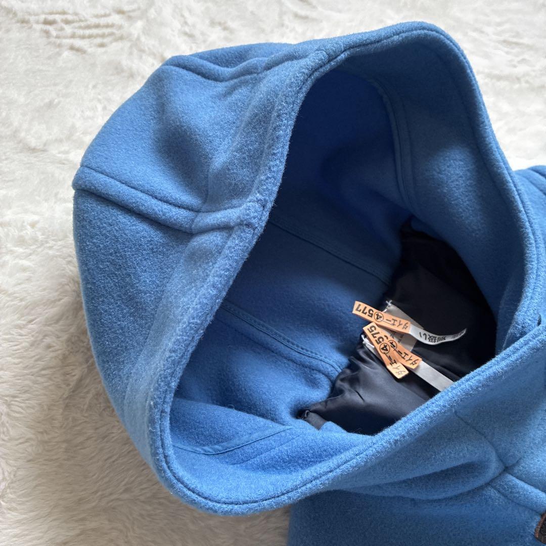 グリーンレーベルリラクシング ダッフルコート ブルー 38 M相当