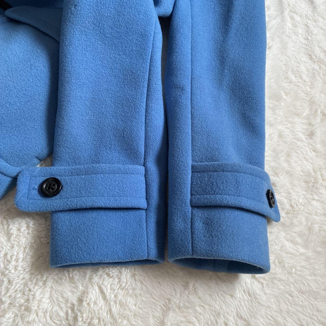 グリーンレーベルリラクシング ダッフルコート ブルー 38 M相当