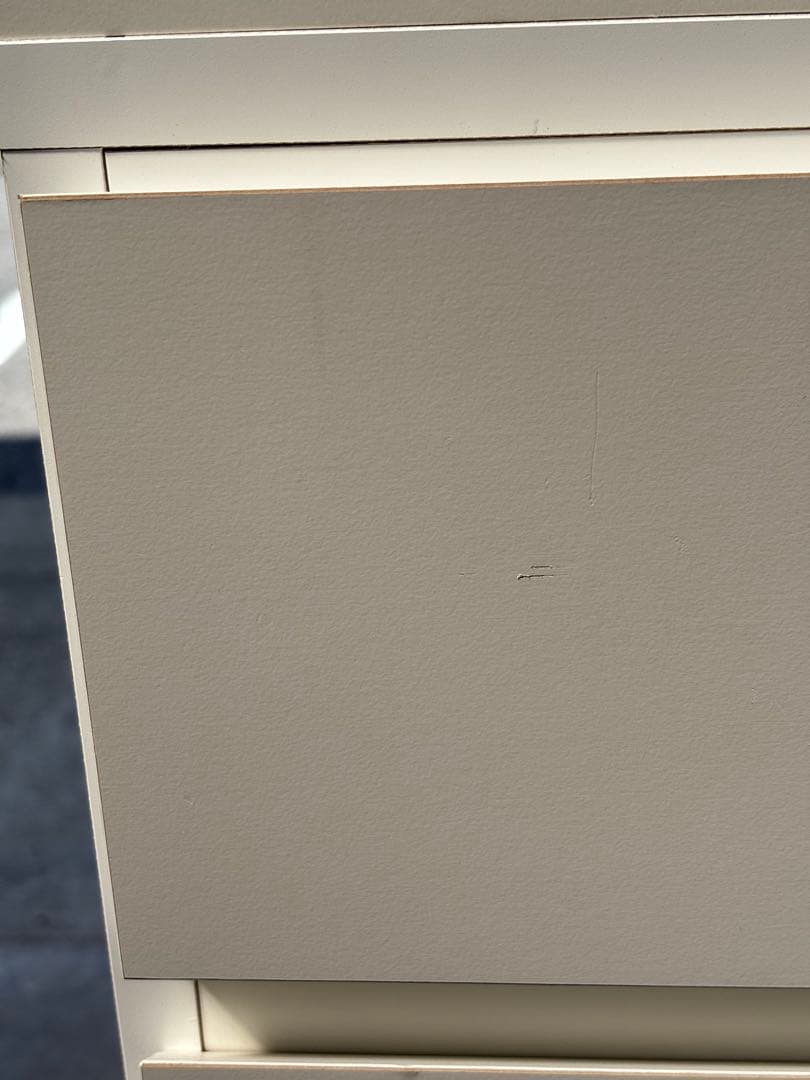 デスクサイド収納ラック ホワイト