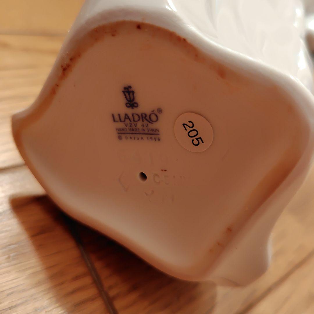 LLADRO リヤドロ　置き物　少女と犬私のパピィーたち　約20cm