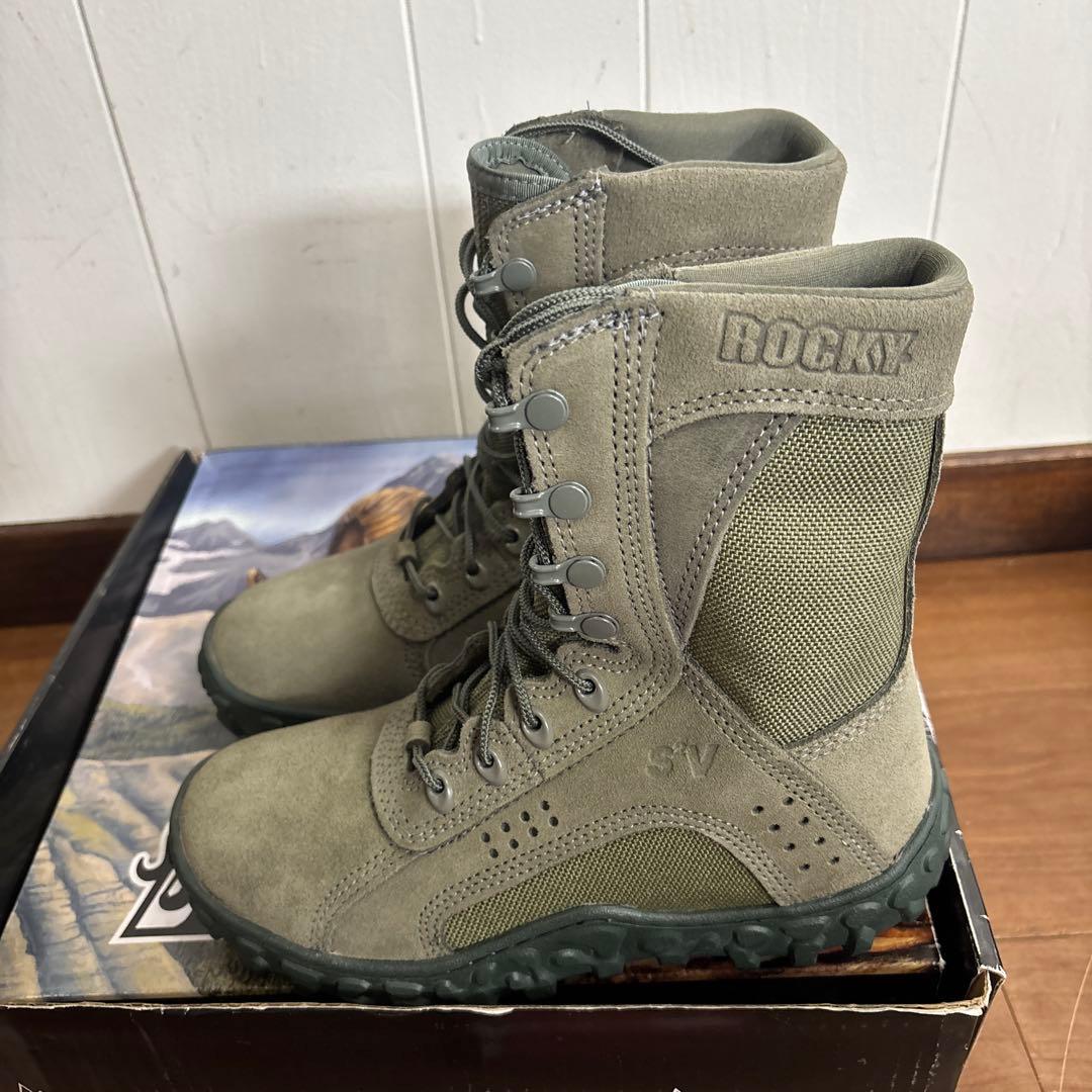未使用品　米軍　ROCKY S2V ミリタリーブーツ　24cm 送料無料②