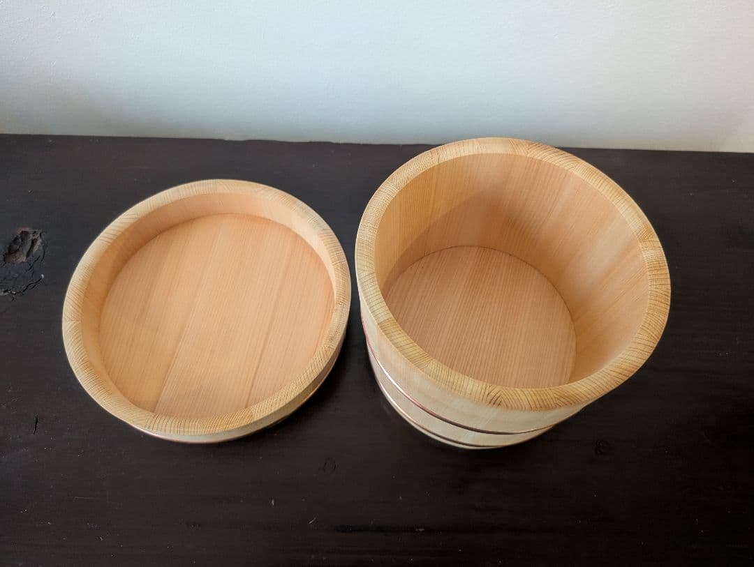 【新品未使用】東屋　おひつ　三合