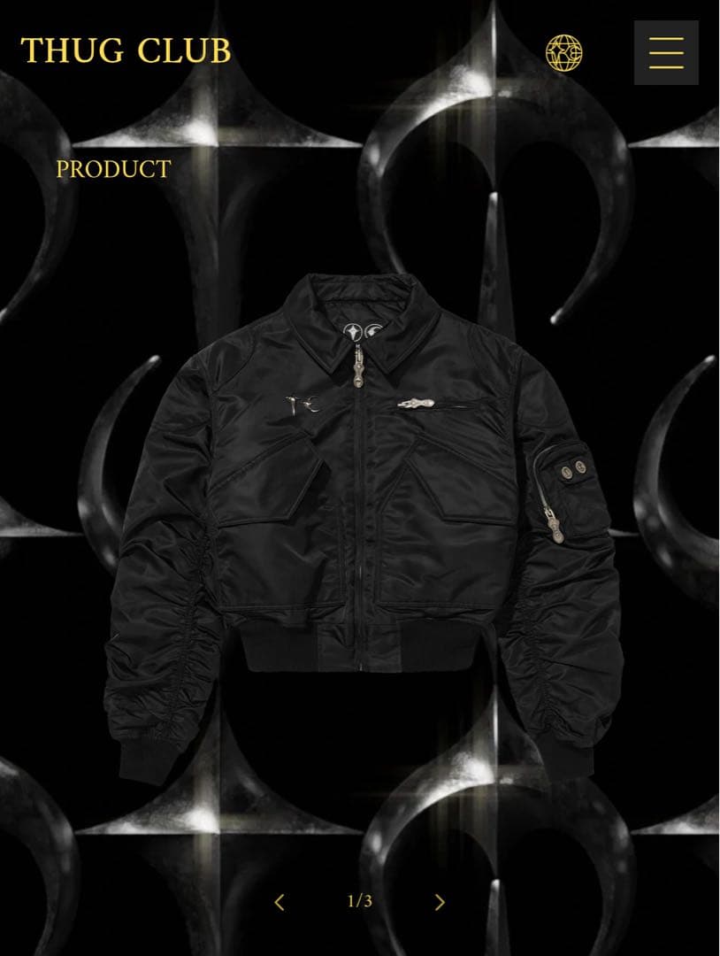 チョキthug Club ma1 ／サグクラブ