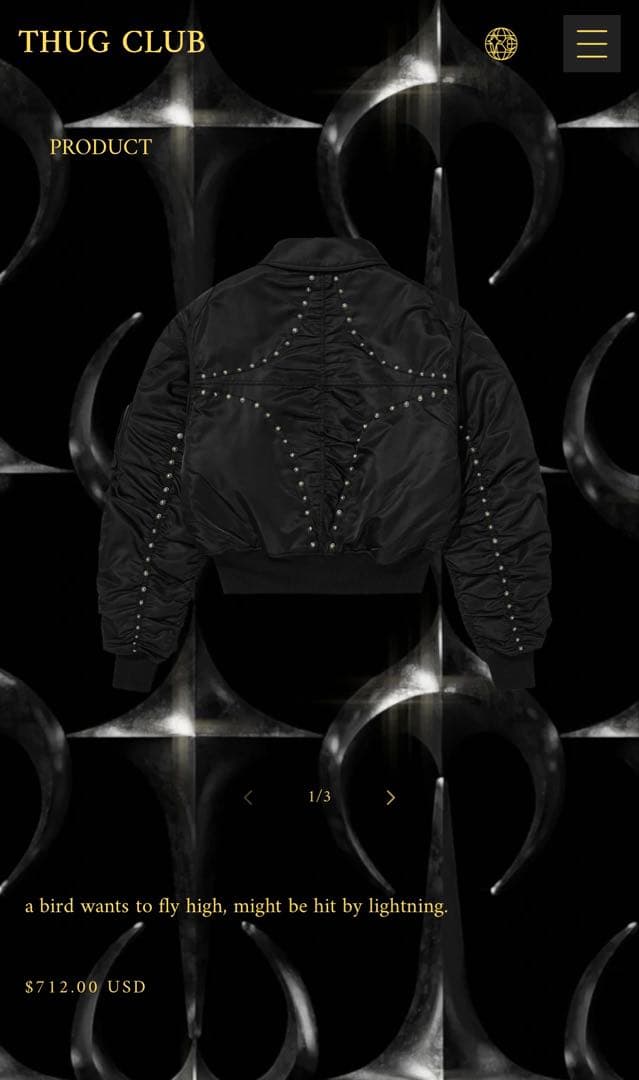 チョキthug Club ma1 ／サグクラブ