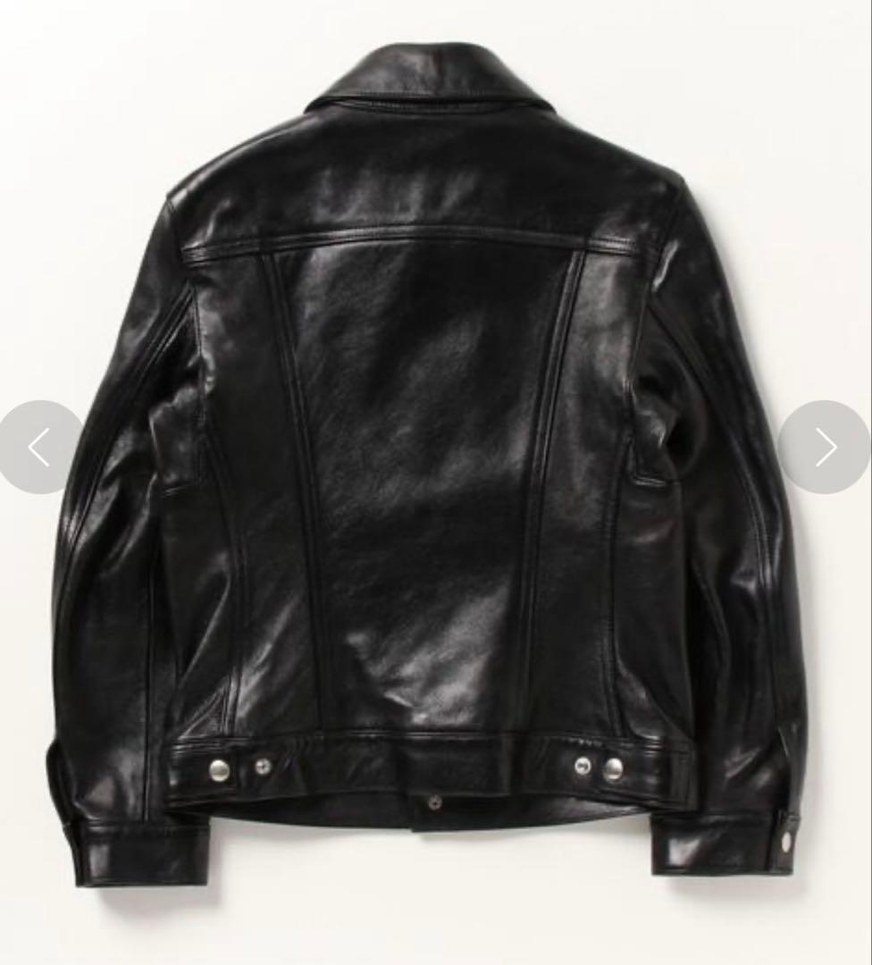 本日中値下げ　ビューティフルピープル　3rd型Gジャン　レザー