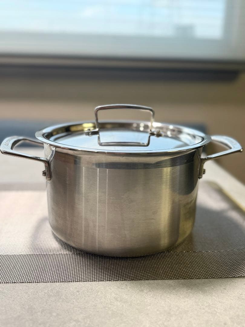●週末セール●Le Creuset 両手鍋 3.5L ステンレス