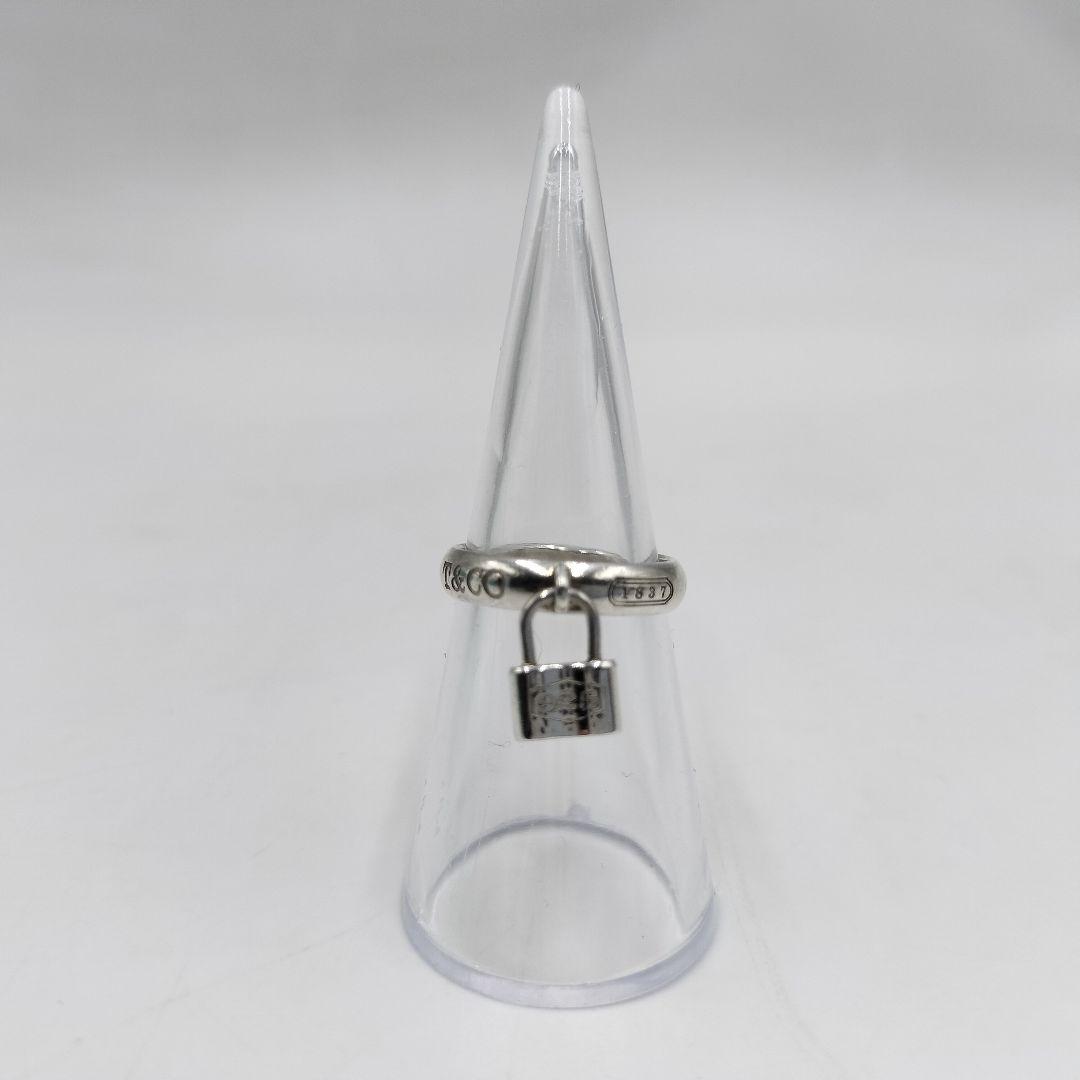 ティファニー カデナロックリング 南京錠 チャームSV925 11号1837