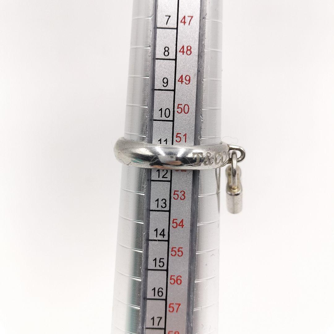 ティファニー カデナロックリング 南京錠 チャームSV925 11号1837