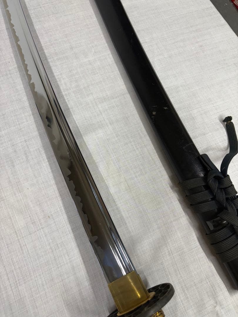 模造刀　刀　日本刀　透かし鍔　武具