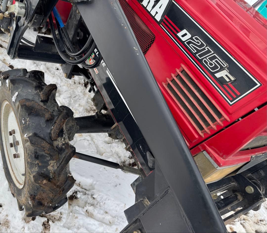 芝浦トラクター４ＷＤ.ロータリー並びローダー付き