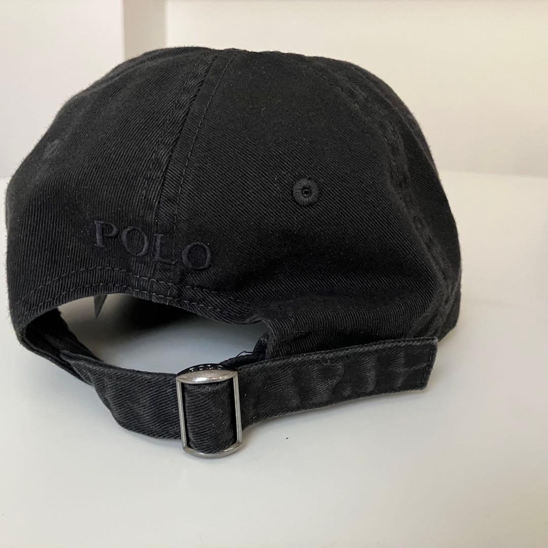 【未使用】ラルフローレン キャップ POLO BLACK ブラック