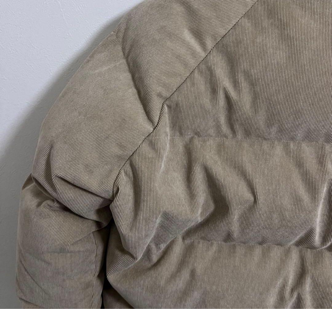 Lacoste フード付きベージュダウンジャケット