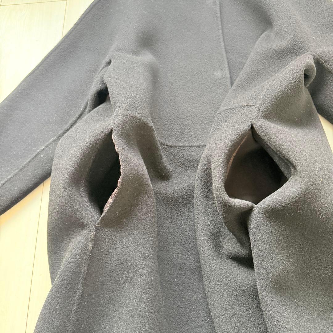 美品✨ドゥーズィエムクラス　victorian リバーロングノーカラーコート