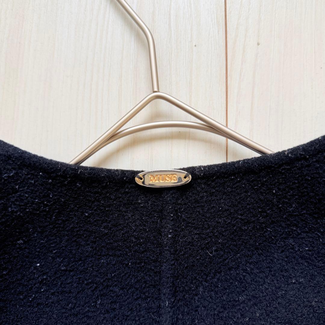 美品✨ドゥーズィエムクラス　victorian リバーロングノーカラーコート