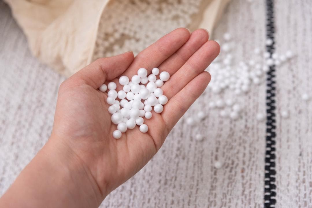 オットマン 椅子 北欧 コットン 大きめ グレー FAB-001 N01