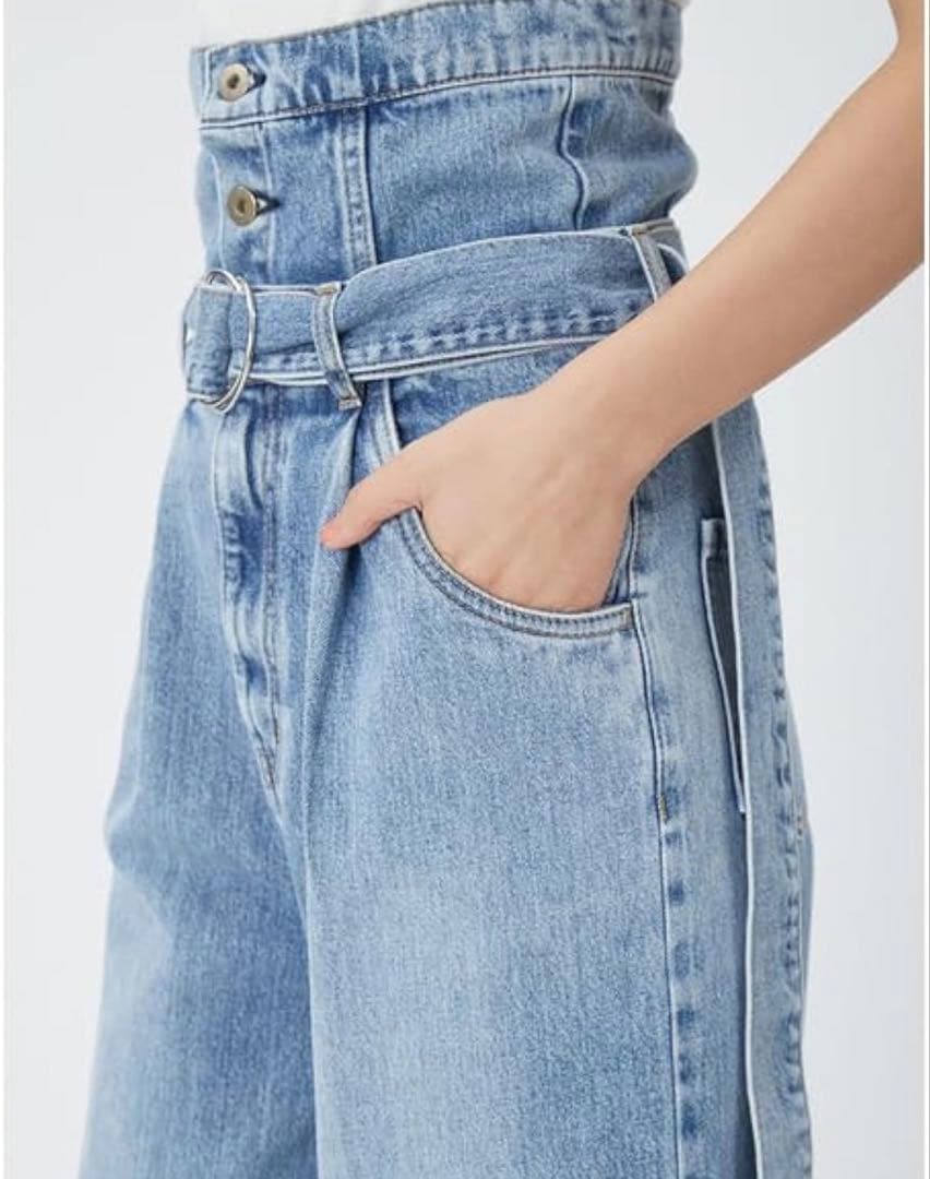 rena.（土・日・祝は対応遅れます） FRAY I.Dハイウエストデニム