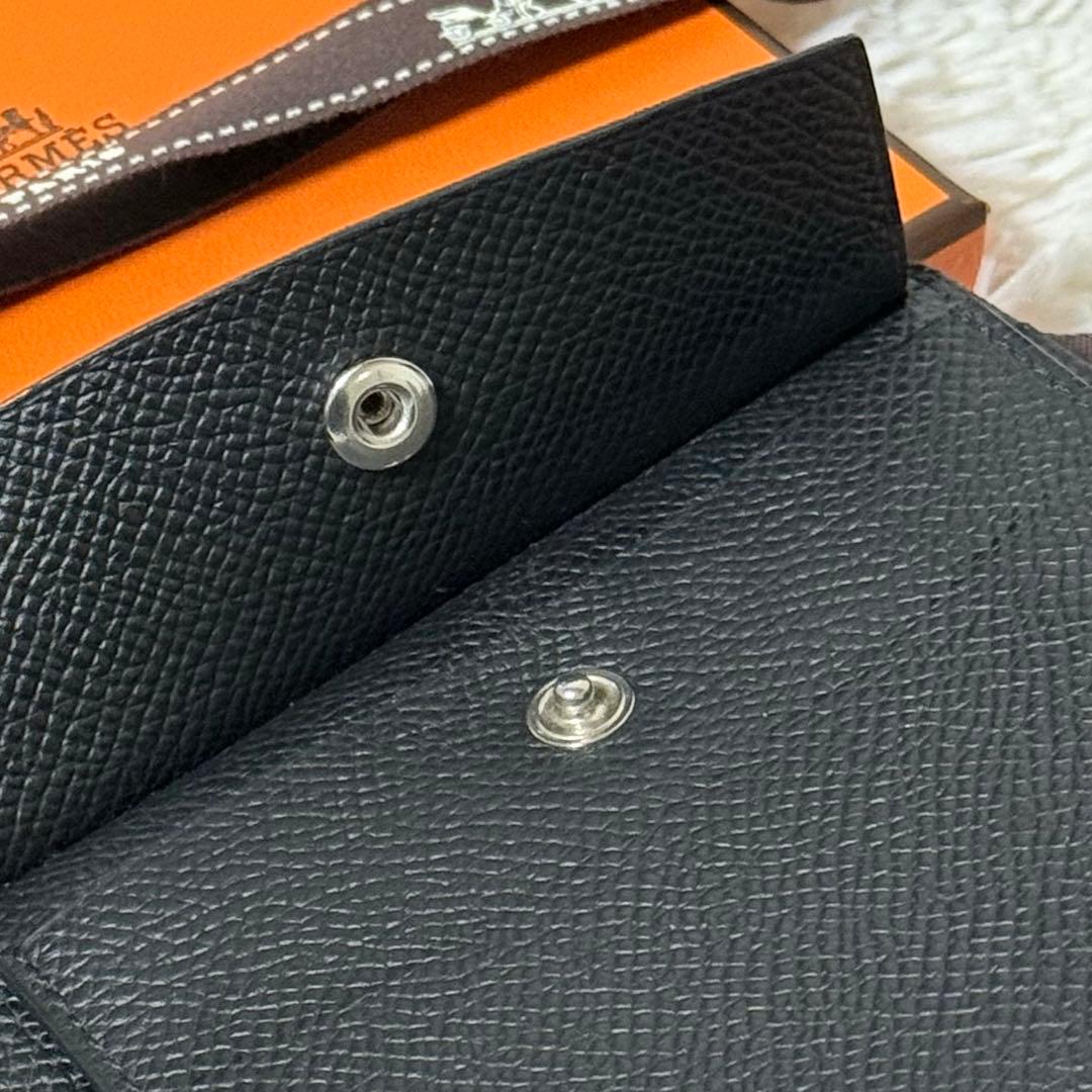 ⭐️極美品⭐️　HERMES　MC2 タレス ヴォーエプソン　二つ折り財布　ブラック