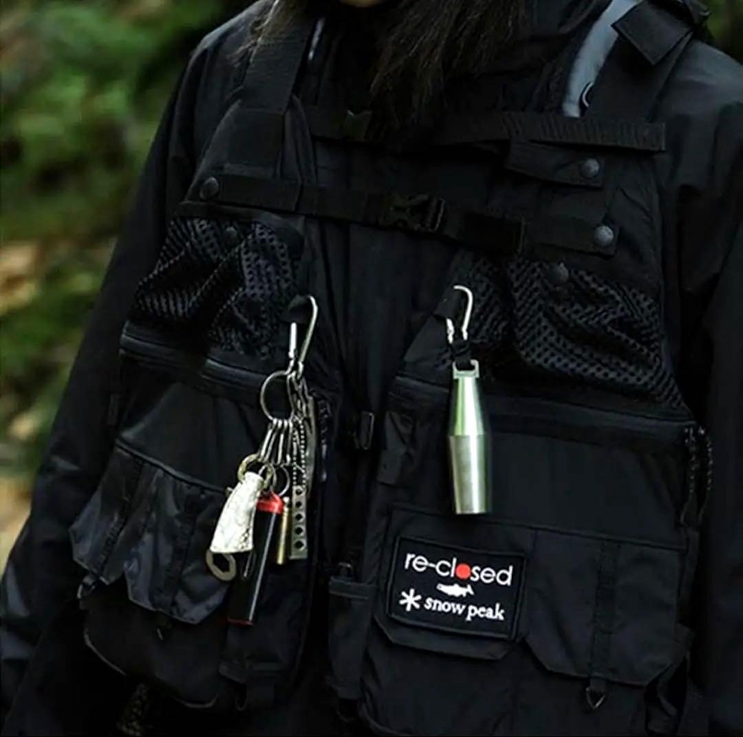 フィッシングベスト　【新品未使用】 peak スノーピーク　黒