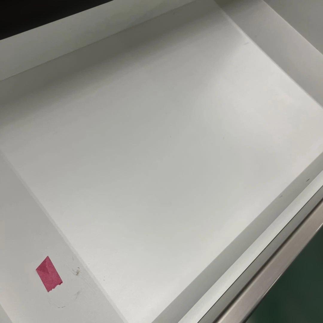 ニトリ 木製食器棚 ダークブラウン ガラス扉付き インテリア 家具