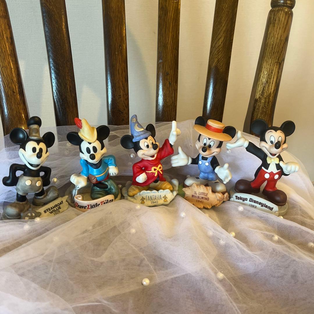 イ*ブ様 ミッキー　陶器　置物セット