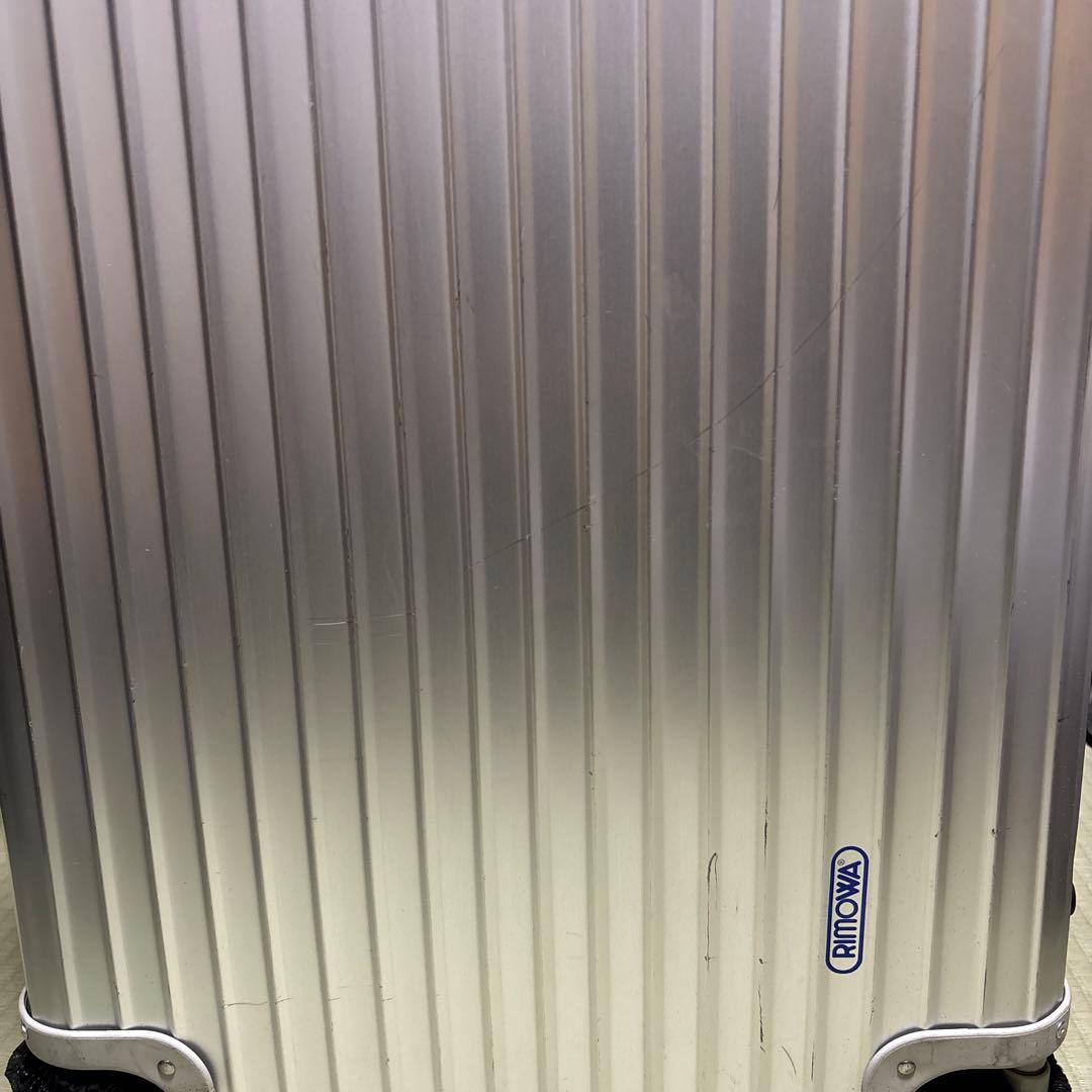 RIMOWA リモワ トパーズスーツケース 70L ４輪 アルミ製シルバー