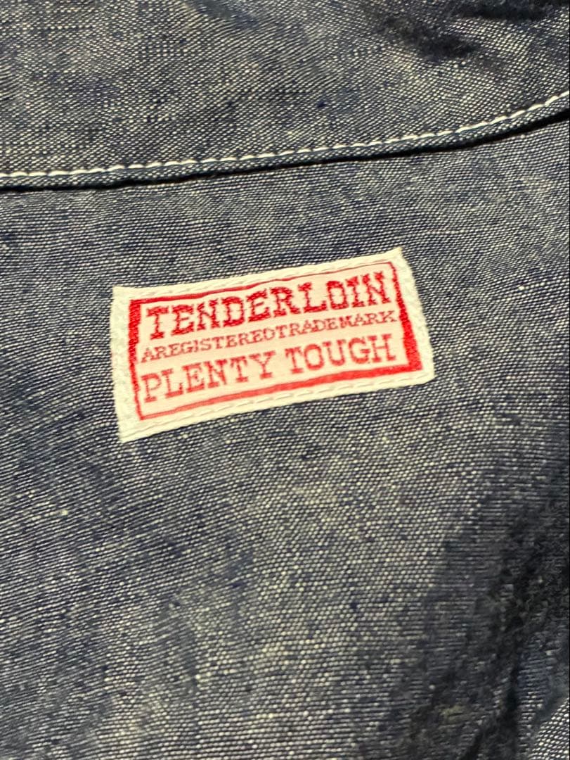 TENDERLOIN テンダーロイン PLENTY TOUGH コットンシャツ