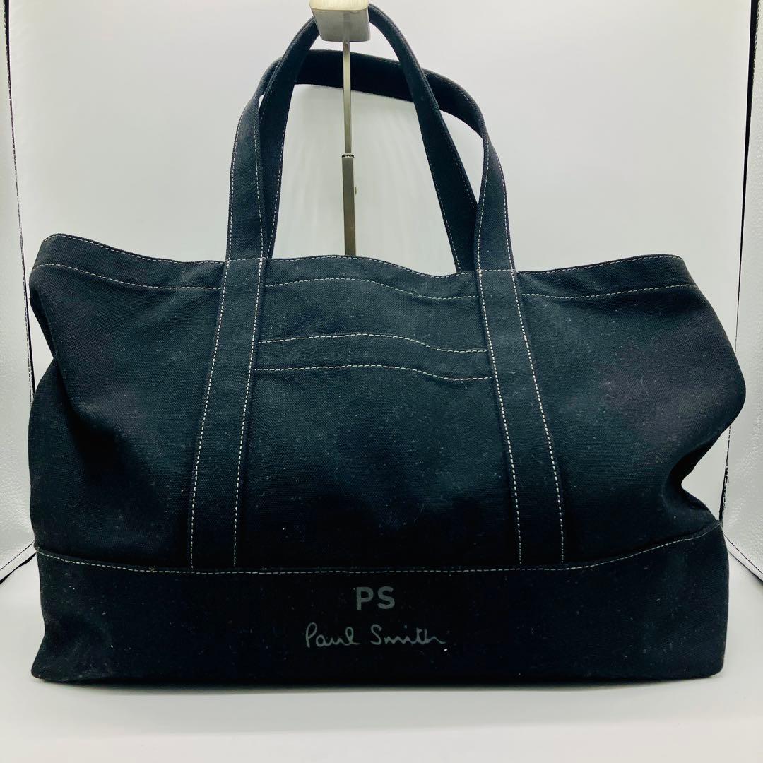 1340 PS Paul Smith　ハンドバッグ　大容量　トートバッグ　黒