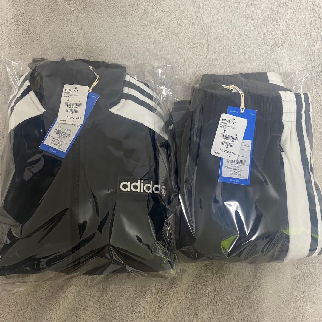 【上下セット】adidas W ADIBREAK VELOUR TT Mサイズ