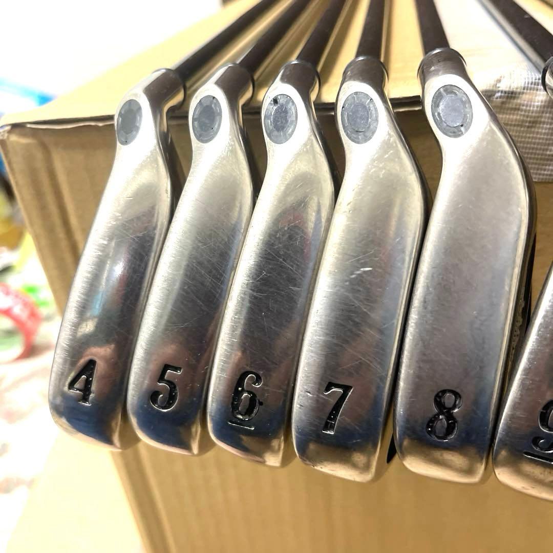 キャロウェイ　ホークアイ　VFTアイアンセット　4-9 P A S