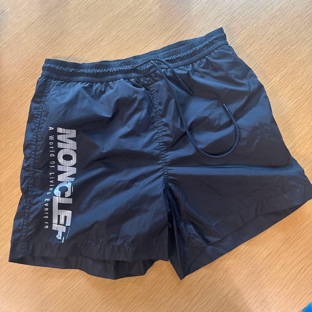 MONCLER ブラック 水着 Mサイズ