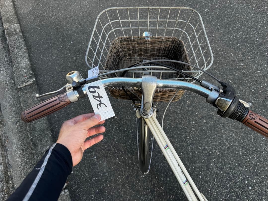 349番　全車両格安販売‼️ 26インチ オートライト　変速　トンボ