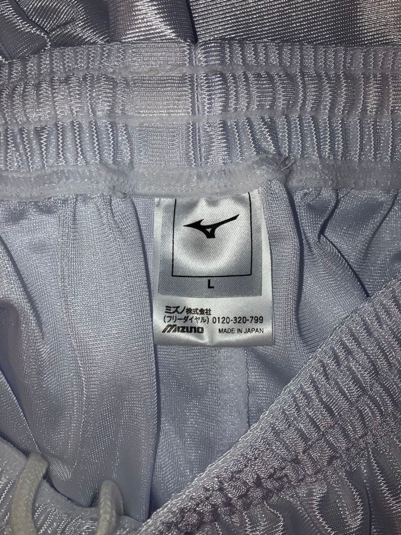 Mizuno サッカー 練習着 ホワイト/ブルー 番号2 数回使用の美品