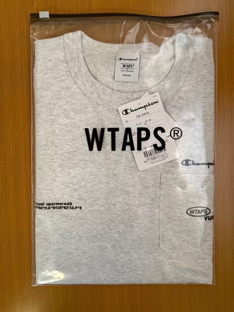 新品 M WTAPS ACADEMY LS COTTON CHAMPION