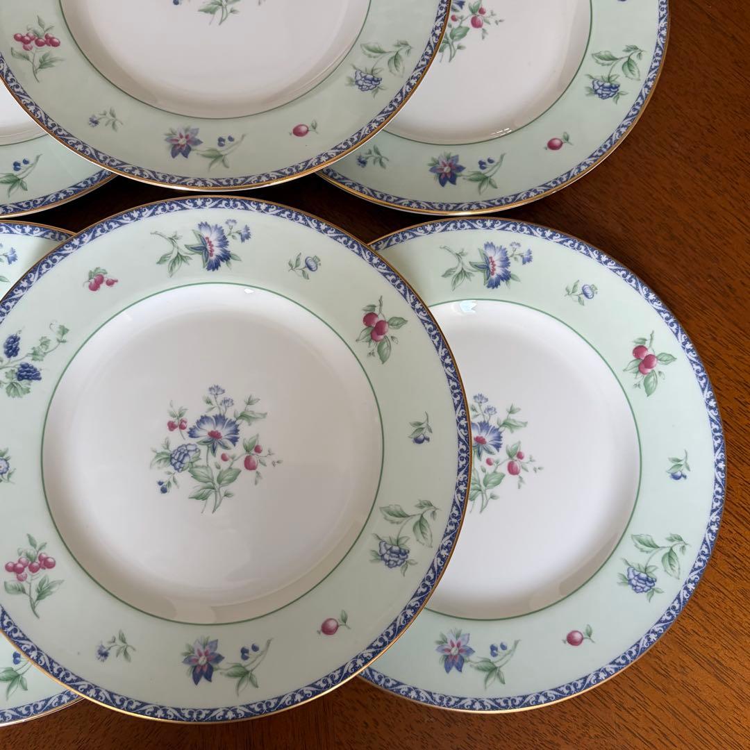 【美品】英国製　ウェッジウッド★メドウフィールド★ケーキ皿　4枚