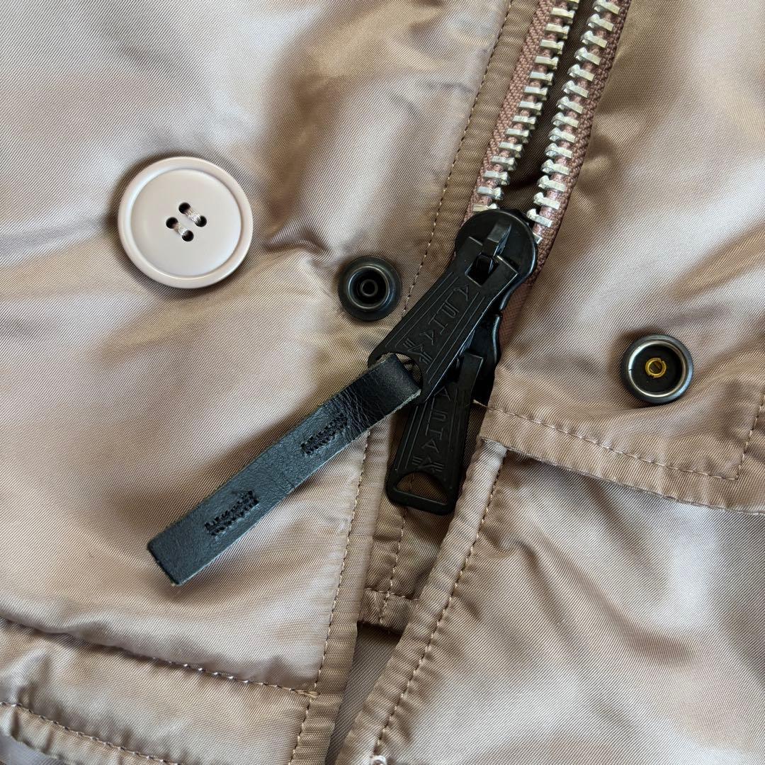 希少カラー✨ アルファ N-3B フライトジャケット ラクーンファー L ピンク