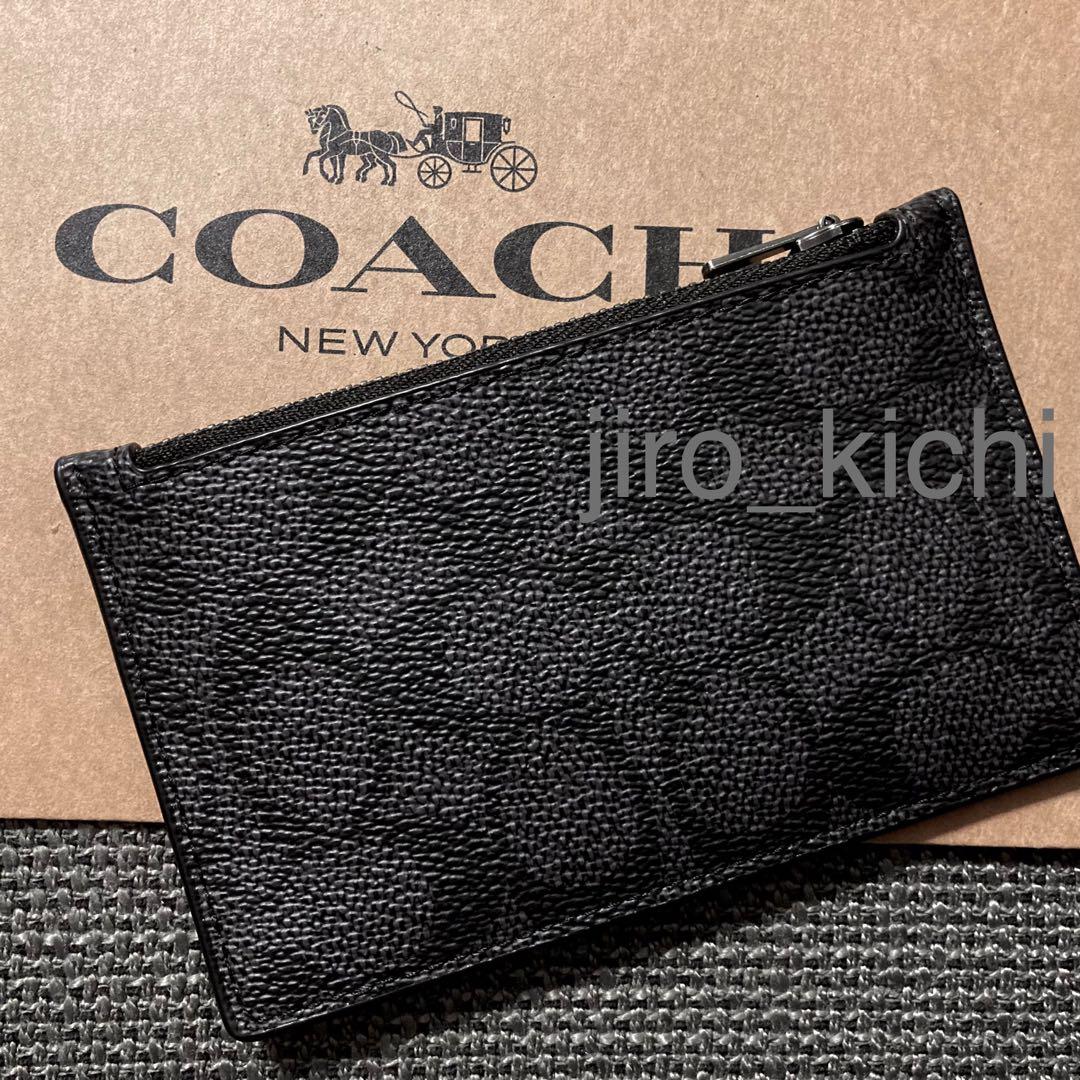 goodtime新品未使用COACHコーチシグネイチャーカードケース