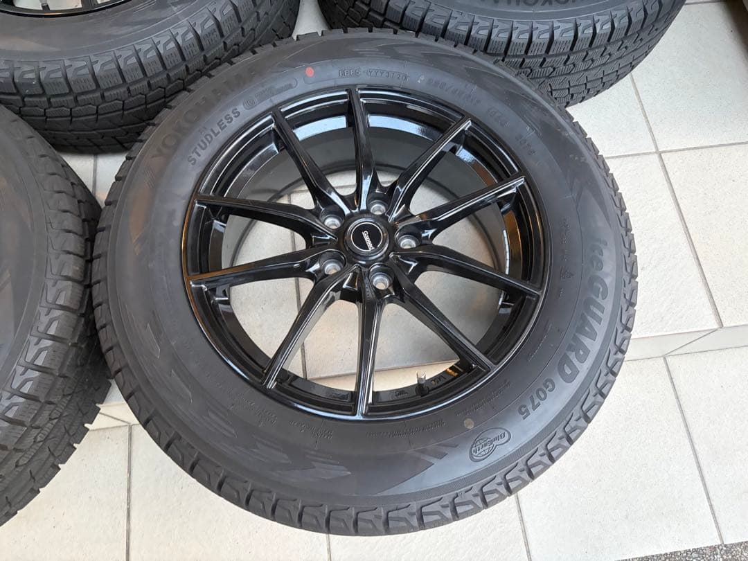 ★送料無料バリ溝★ヨコハマスタッドレス　CX5 CX8 アルファード17インチ