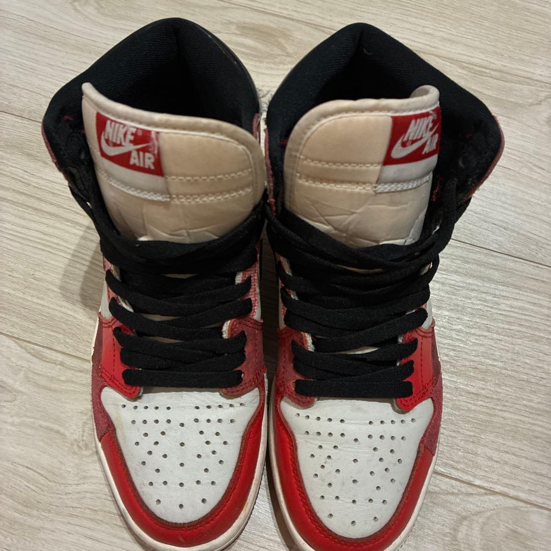 Nike Air Jordan 1 ハイカット スニーカー レッドスパイダーマン