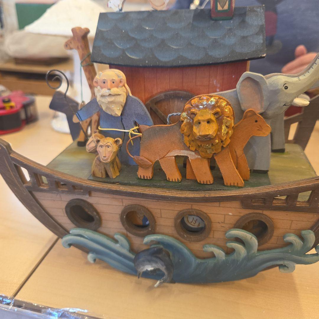 ボーネルンド　ノアの方舟 木製オルゴール