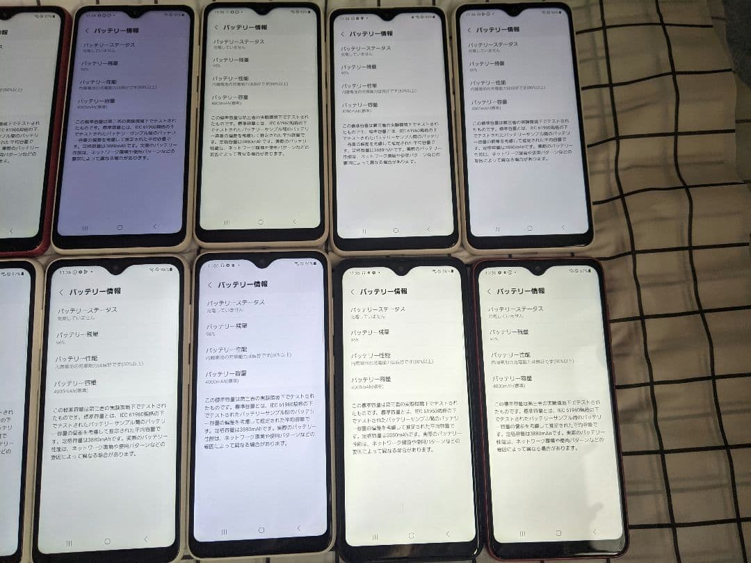 GalaxyA22 5G SC-56B android13 Simフリー14台