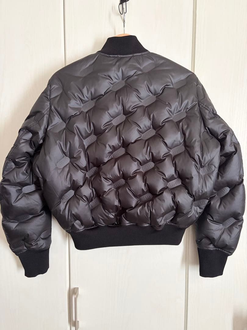 DIESEL ボンバージャケット ダウンジャケット ブラック Mサイズ