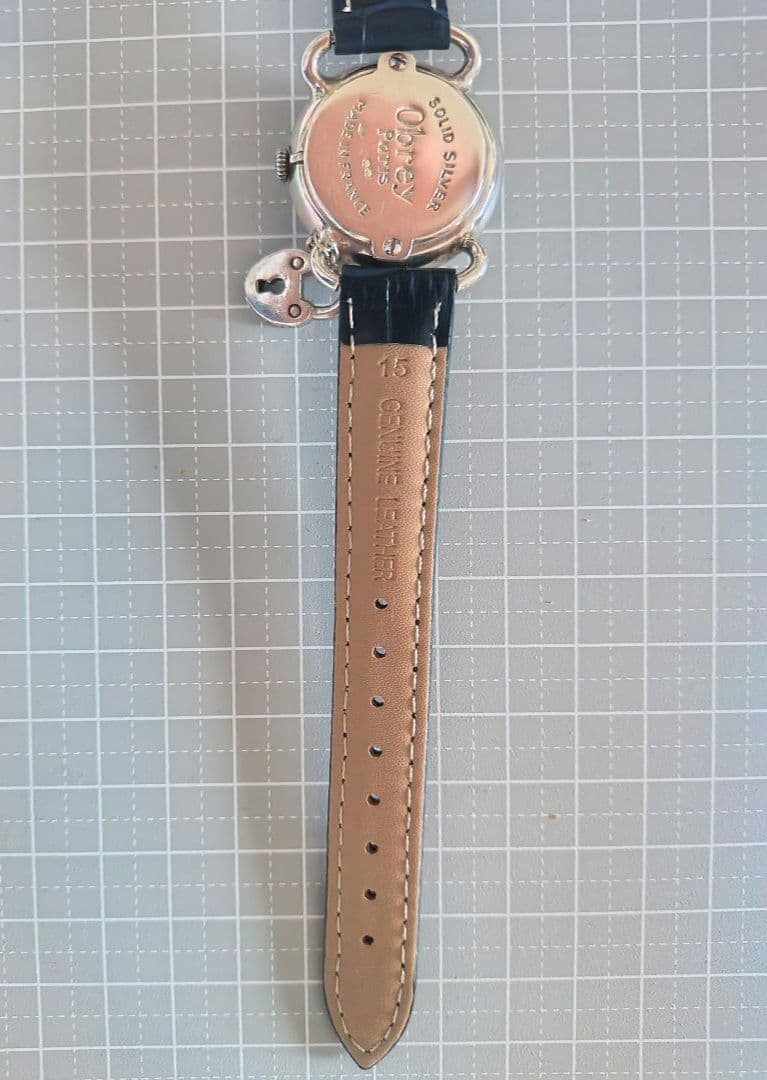 Obrey レディース Sv925(銀無垢) チャーム付 オブレイ ハート