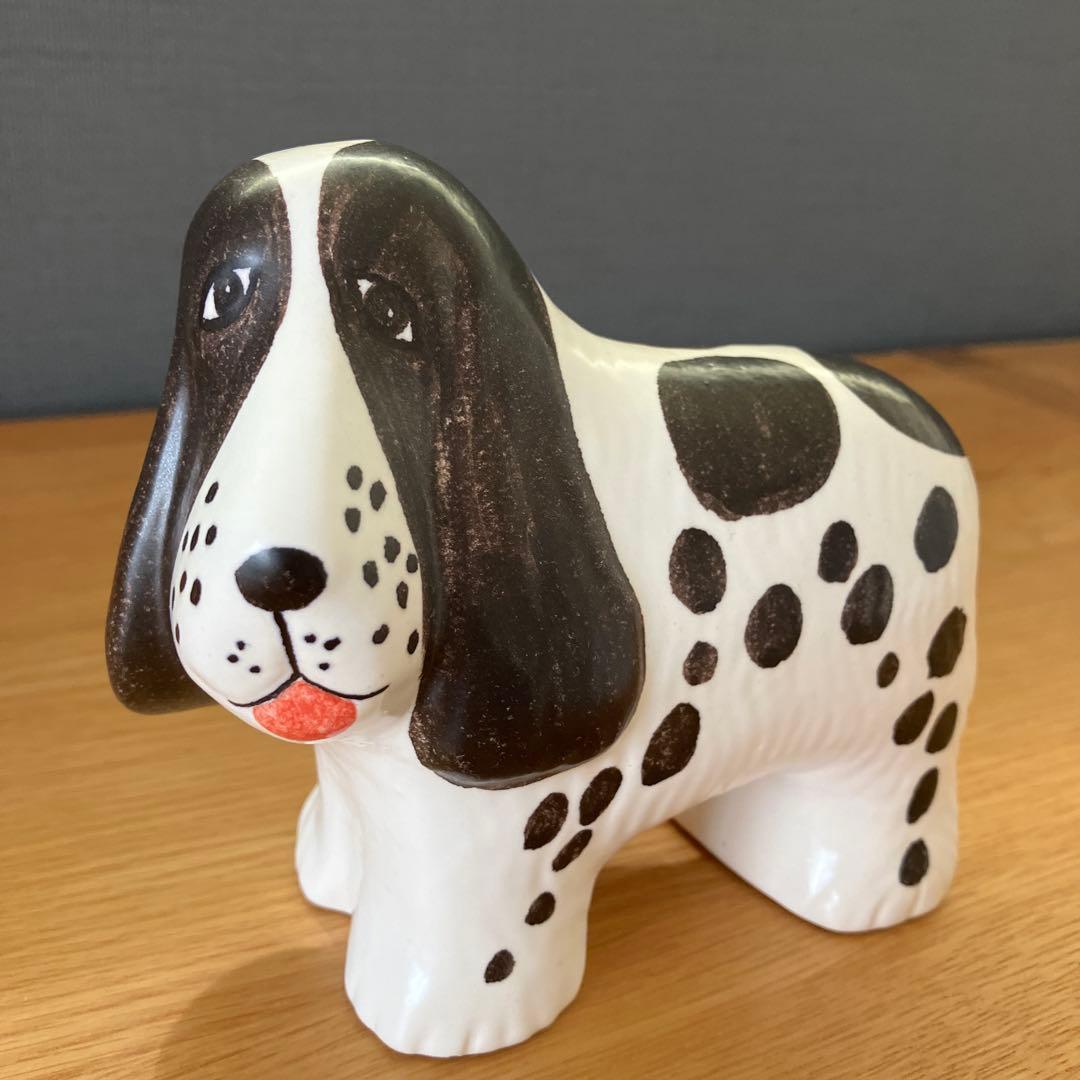 リサラーソン　置物 スパニエル