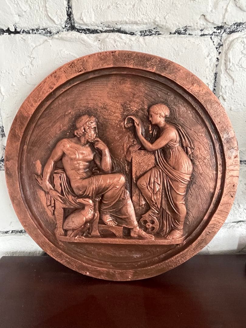 ギリシャ神話 ゼウスとネメシス像 41cm(Zeus and Nemesis)