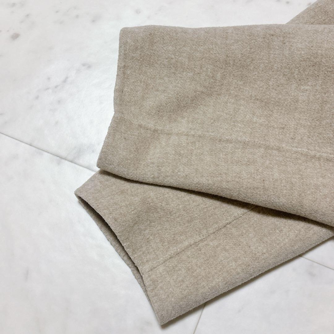 美品 スタニングルアー テーラーリバーコート ロング丈 ゆったり ベルト ガウン