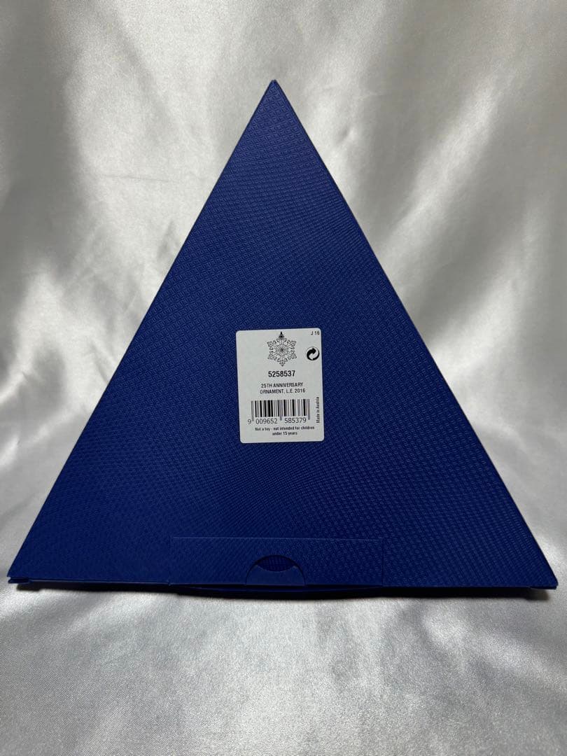 2016年限定！クリスマス25周年オーナメント　スワロフスキー　入手困難　雪