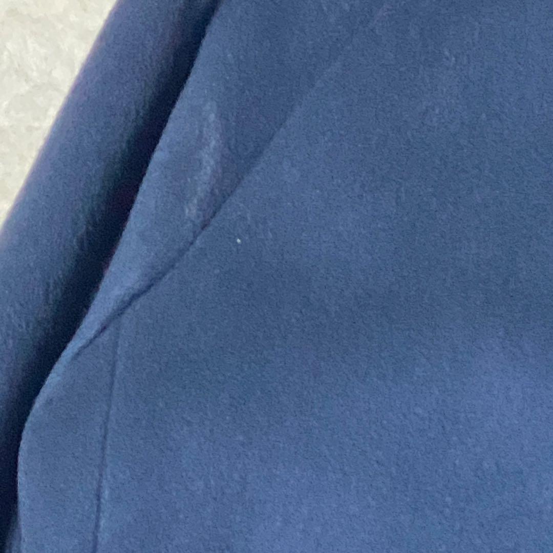 美品✨MAISON KITSUNE メゾンキツネ　ステンカラーコート　ブルー系